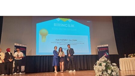 Egeli genç araştırmacıya birincilik ödülü