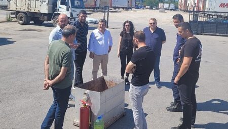 Gölcük Belediyesi Personeline Yangın Eğitimi Verildi