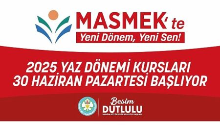 MASMEK’te Yaz Dönemi Kursları Başlıyor
