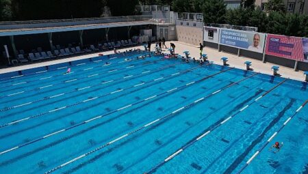 “Temiz Havuz” sertifikalı Konak Açık Yüzme Havuzu’nda sezon başladı
