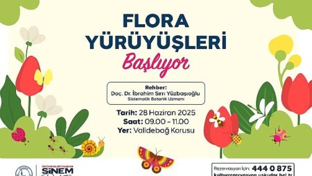 Üsküdar’da Flora Yürüyüşleri Başlıyor