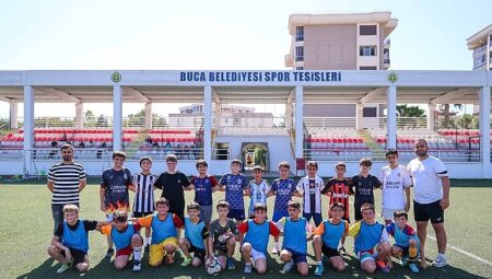 Buca’nın minik kramponları yaz tatilini dolu dolu geçiriyor