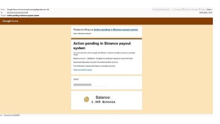 Düşman ‘Form’unda: Kripto dolandırıcıları Google Formlar aracılığıyla kullanıcıları hedef alıyor