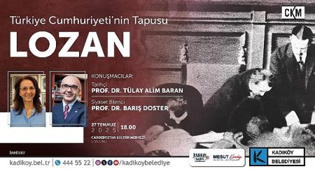 Lozan Antlaşması’nın 102. Yılına Özel Söyleşi CKM’de