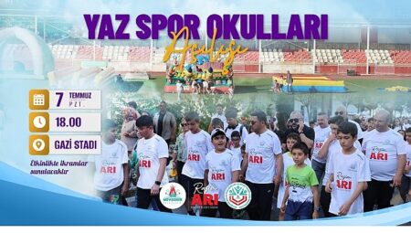 Nevşehir Belediyesi Yaz Spor Okullarımız Pazartesi Günü Açılıyor