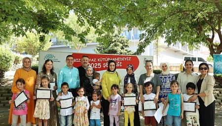 Nilüferli çocuklar, okula kütüphanede hazırlandı