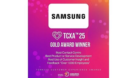 Samsung’a Türkiye Müşteri Deneyimi Ödülleri (TCXA) 2025’ten 3 Altın Ödül!