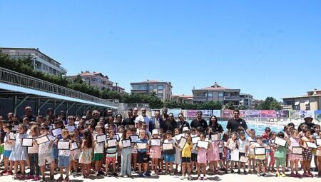 Yaz Spor Okulları’nda ilk dönem tamamlandı