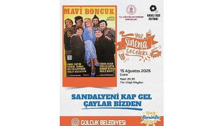 Gölcük’te Yaz Sinema Geceleri “Mavi Boncuk” ile Devam Edecek