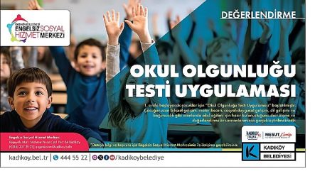 Kadıköy Belediyesi’nden “Okul Olgunluğu Testi” Uygulaması