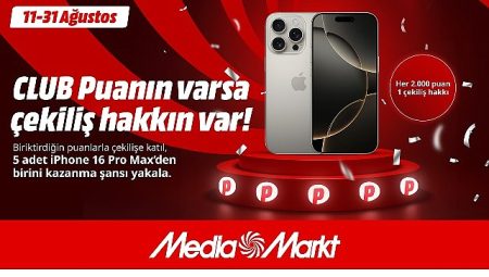 MediaMarkt’tan puanları hediyeye dönüştüren kampanya