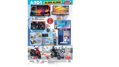 2 Ekim’de A101’den Tiny House, Karavan ve Moped Fırsatları