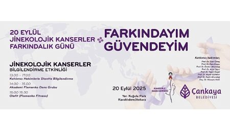 20 Eylül Dünya Jinekolojik Kanserler Farkındalık Günü