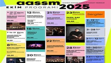AASSM’de ekim ayı sanatla geçecek