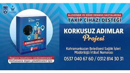 Alzheimer ve Demans Hastalarına Takip Cihazı Desteği