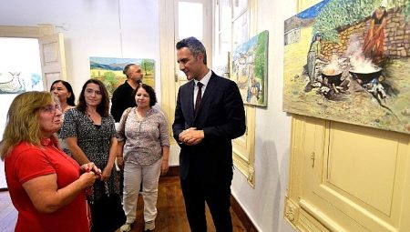 “Anadolu’dan” Sergisi Dramalılar Köşkü’nde açıldı