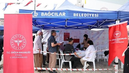 Bağcılar Meydanı’nda ücretsiz sağlık hizmeti