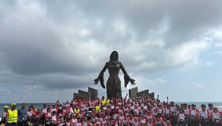 Bu festivalde pedallar Gazze için çevrildi