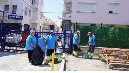 Çeşme Belediyesi’nden Yeni Eğitim-Öğretim Yılı Öncesi Büyük Temizlik