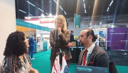 Ege Üniversitesi “EAIE 2025” Fuarında Türkiye’yi temsil etti