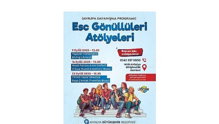 ESC Gönüllüleri Atölyeleri ’ne başvurular başladı