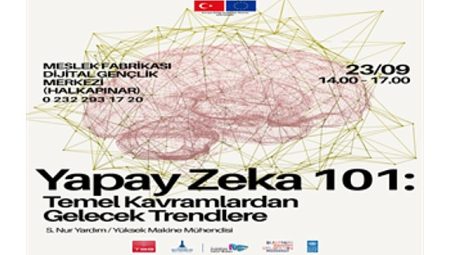 Gençler yapay zekâ dünyasına adım atacak