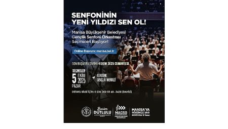 Gençlik Senfoni Orkestrası’nda Sen de Yerini Al