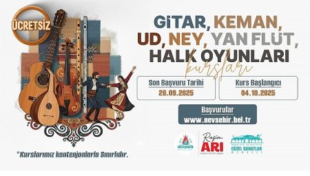 Güzel Sanatlar Merkezi’mizin Yeni Dönem Kurslarını Kaçırmayın