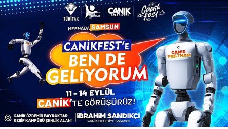 İnsansı Robot Canik’te Sahne Alacak: Canik’ten Bir İlk Daha