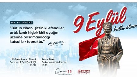Kurtuluş heyecanı Bornova’da bir başka yaşanacak