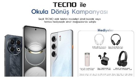 TECNO’dan Okula Dönüş Kampanyası: Yeni Döneme Teknolojiyle Başla!