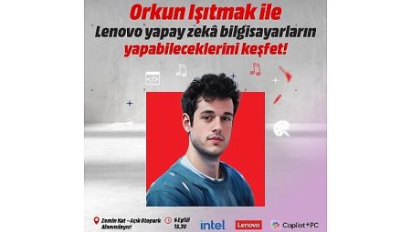Yapay Zekâ Eller projesi sohbet serisinde Orkun Işıtmak teknoloji severlerle buluşacak