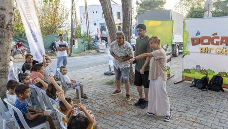Yenişehir Belediyesi mahallelerde çocuklar için renkli etkinlikler düzenliyor