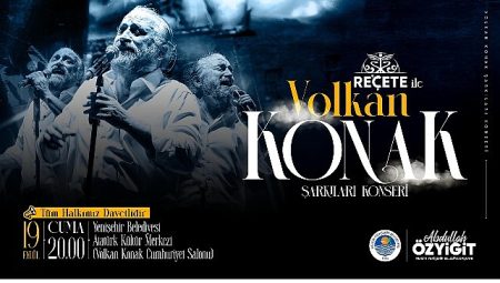 Yenişehir’de Volkan Konak anısına konser düzenlenecek