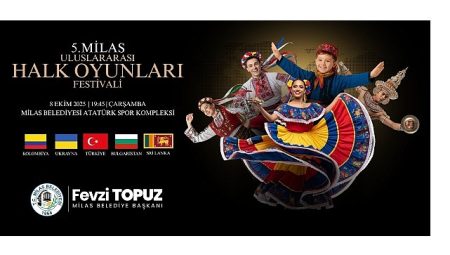 5. Milas Uluslararası Halk Oyunları Gecesi başlıyor