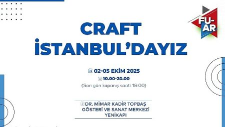 Enstitü İstanbul İSMEK 6. Craftistanbul Fuarı’nda