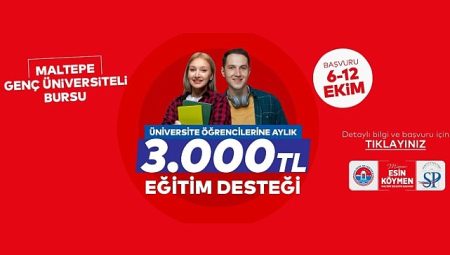 Maltepe Belediyesi’nden üniversite öğrencilerine 30 bin lira destek