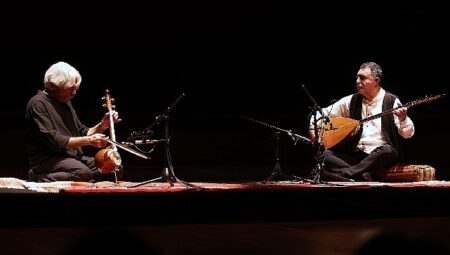 İki kültür iki usta bir sahnede