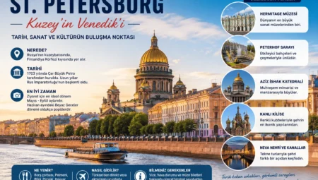 St. Petersburg Nerede? Gezilecek Yerler, Tarihi ve Bilinmesi Gerekenler