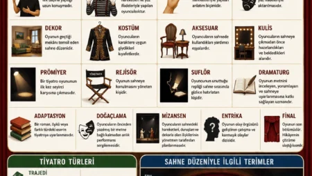 Tiyatro Terimleri Nelerdir? En Çok Kullanılan Tiyatro Kavramları ve Anlamları