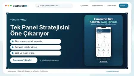 Asansorex.com Tek Panel Stratejisini Öne Çıkarıyor