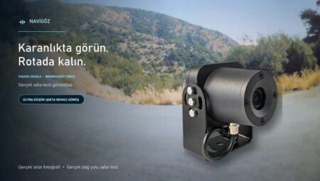 Türk Mühendisler Karanlığı Aydınlatıyor! NaviGöz Renkli Dijital Gece Görüş Sistemleri