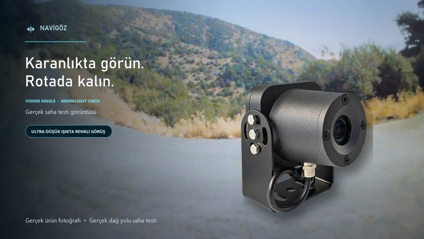 navigöz renkli dijital gece görüş kamerası