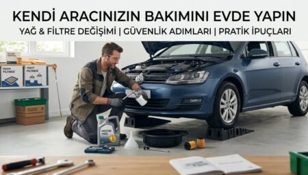 Sanayiye Gitmeden Önce Okuyun: Evde Oto Bakım Rehberi