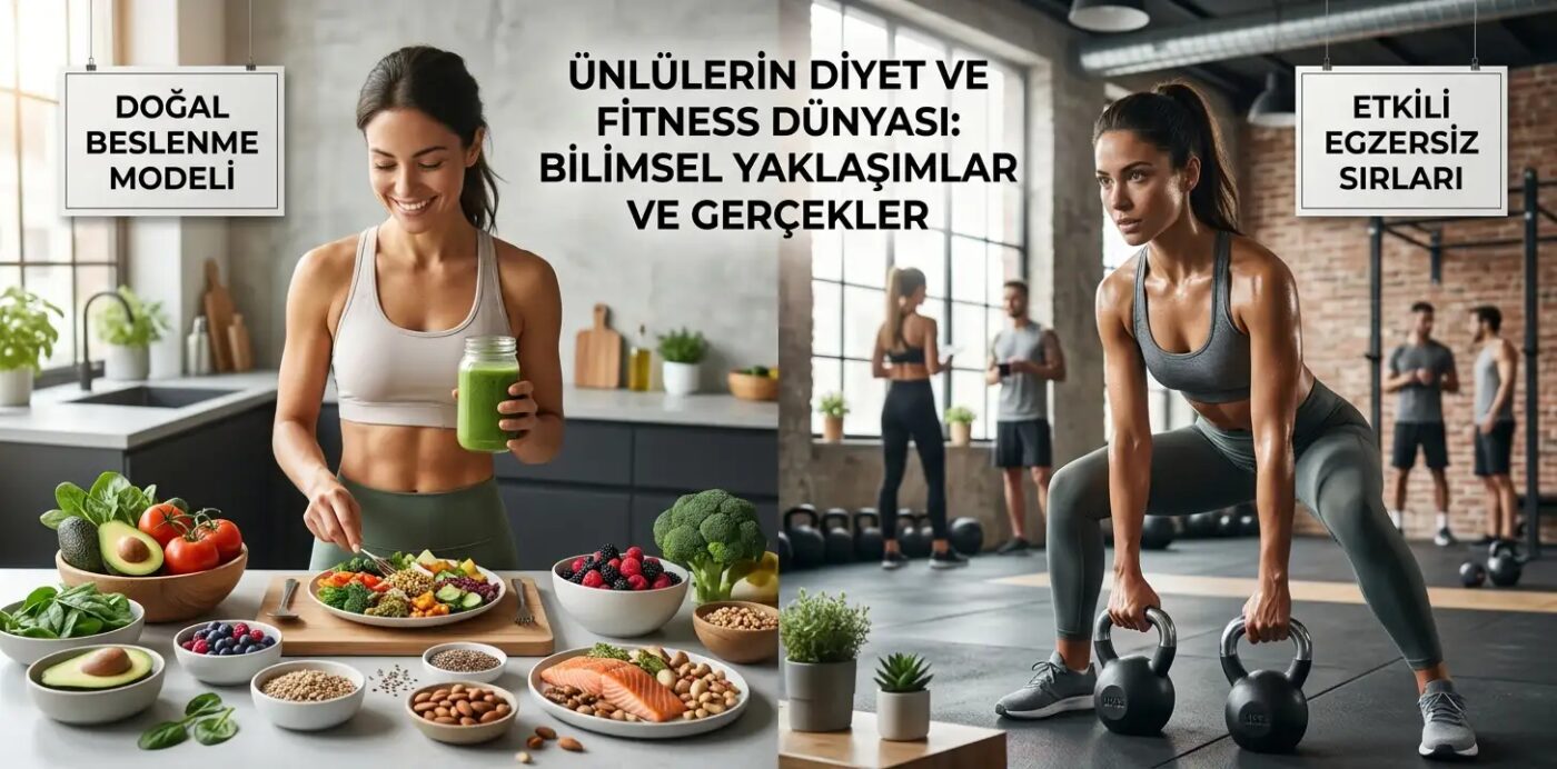 unlulerin diyet ve fitness rutinleri