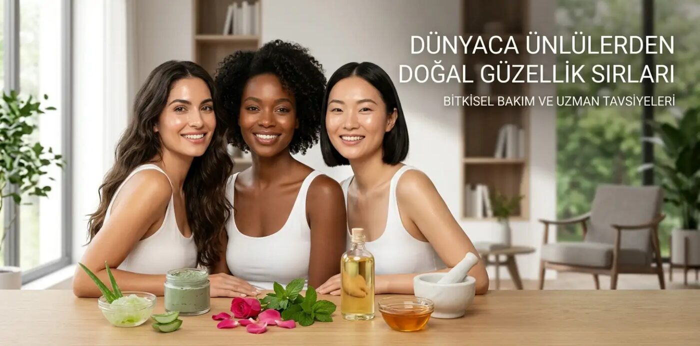 unlulerin dogal guzellik rutinleri