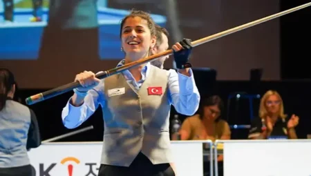 Milli Bilardocu Sinem Kökten Dördüncü Kez Avrupa Şampiyonu!